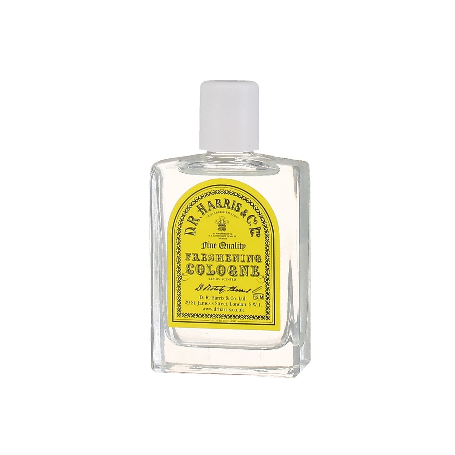 D.R. Harris Freshening Cologne Fragrance for Men D.R. Harris & Co 30 ml Glass Bottle
