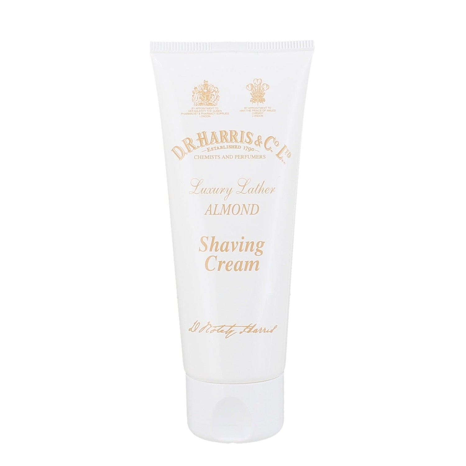 D.R. Harris Luxury Lather Almond Shaving Cream, Travel Tube Shaving Cream D.R. Harris & Co
