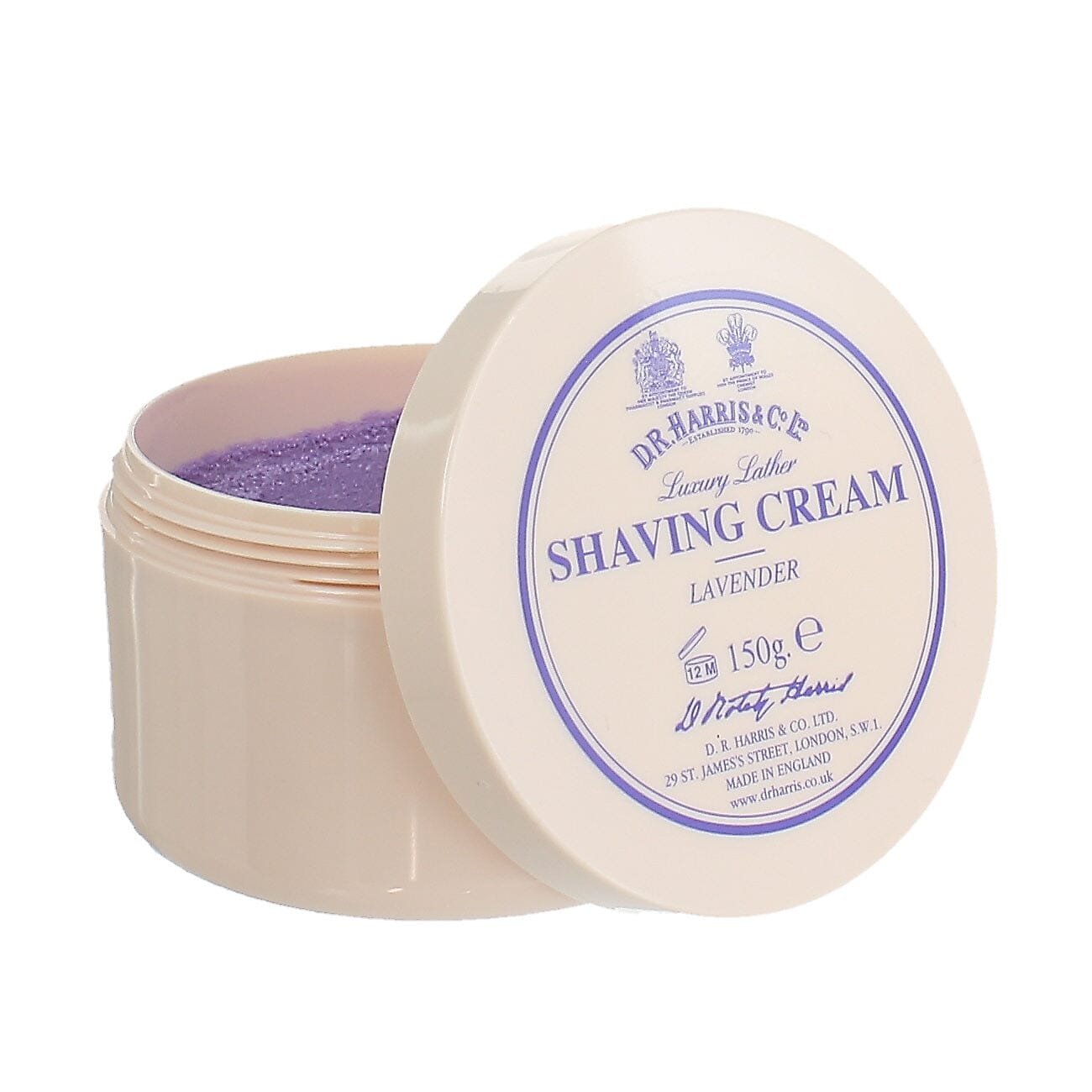 D.R. Harris Luxury Lather Lavender Shaving Cream Bowl Shaving Cream D.R. Harris & Co