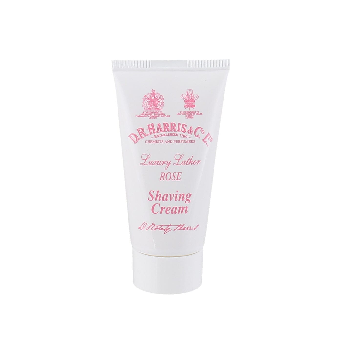 D.R. Harris Luxury Lather Shaving Cream Tube, Trial Size Shaving Cream D.R. Harris & Co Rose (15 ml)