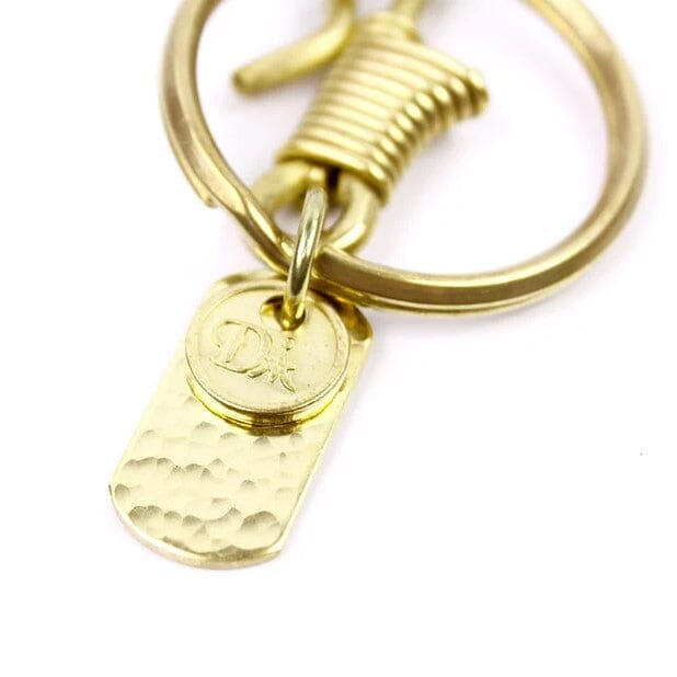 Diarge Hook Chasing Plate Keyring Keyring Diarge