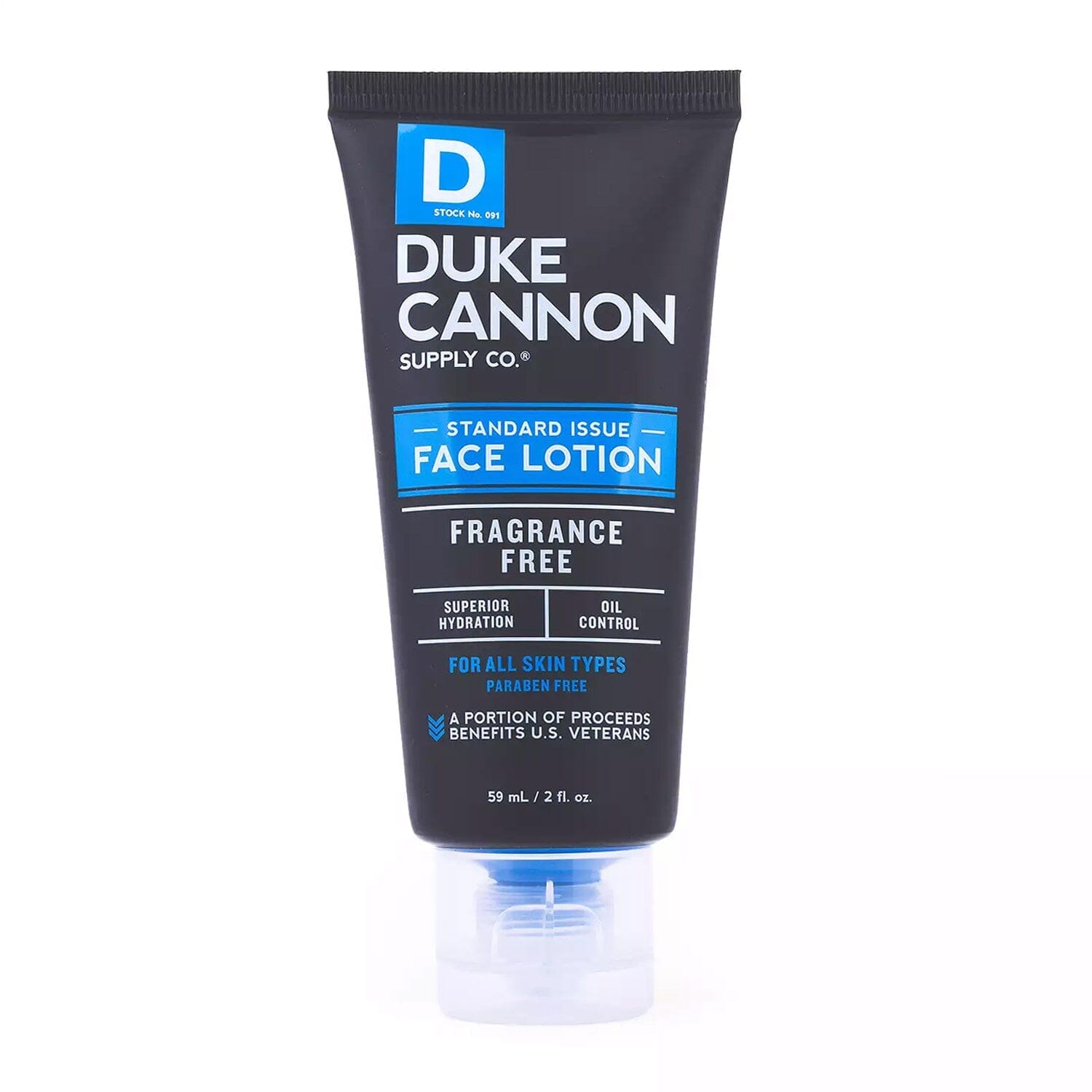 Duke Cannon Supply Co. Standard Issue Face Lotion, Travel Size Face Cream Duke Cannon Supply Co