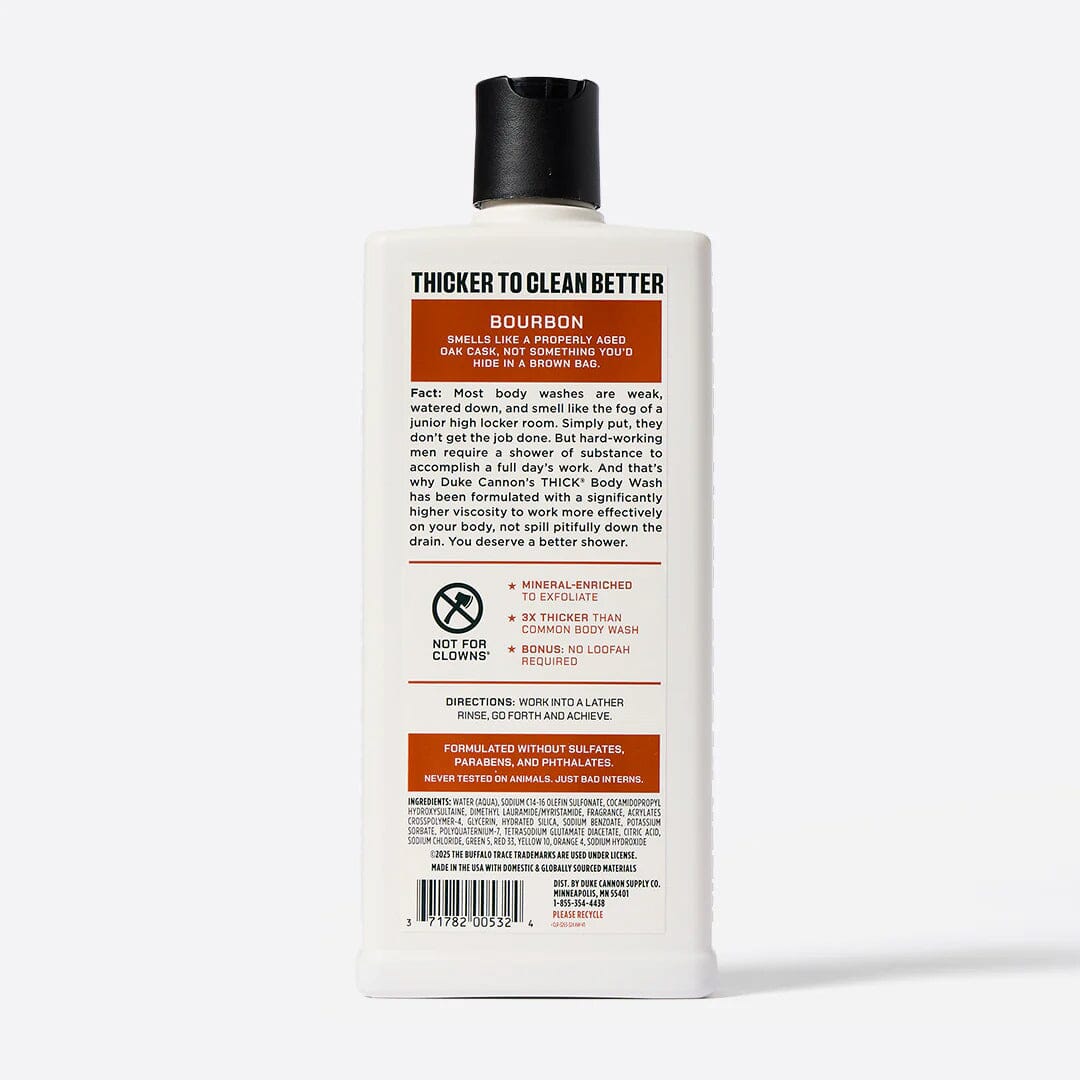 Duke Cannon Supply Co. Thick Body Wash Men's Body Wash Duke Cannon Supply Co