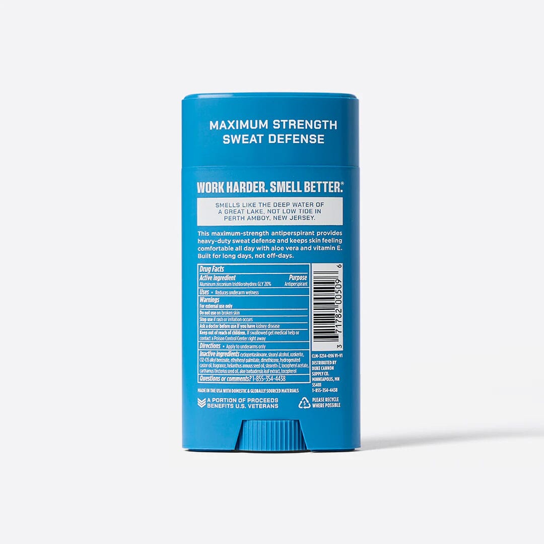 Duke Cannon Supply Co. Anti-Perspirant Deodorant Deodorant Stick Duke Cannon Supply Co