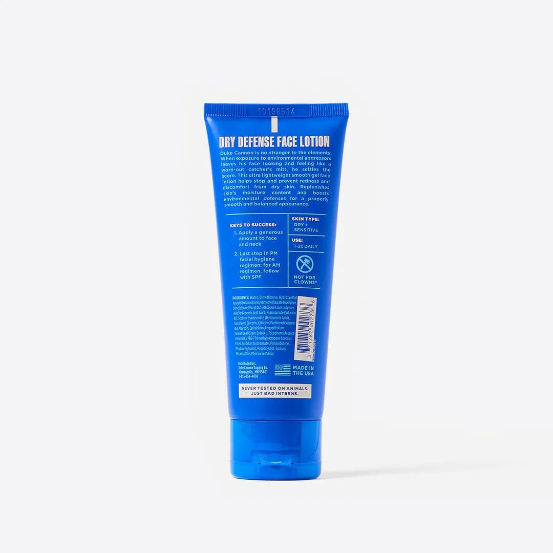 Duke Cannon Supply Co. Dry Defense Face Lotion Face Cream Duke Cannon Supply Co