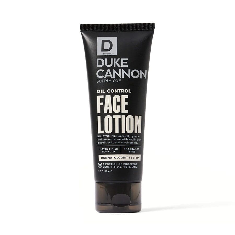 Duke Cannon Supply Co. Oil Control Face Lotion Face Moisturizer and Toner Duke Cannon Supply Co