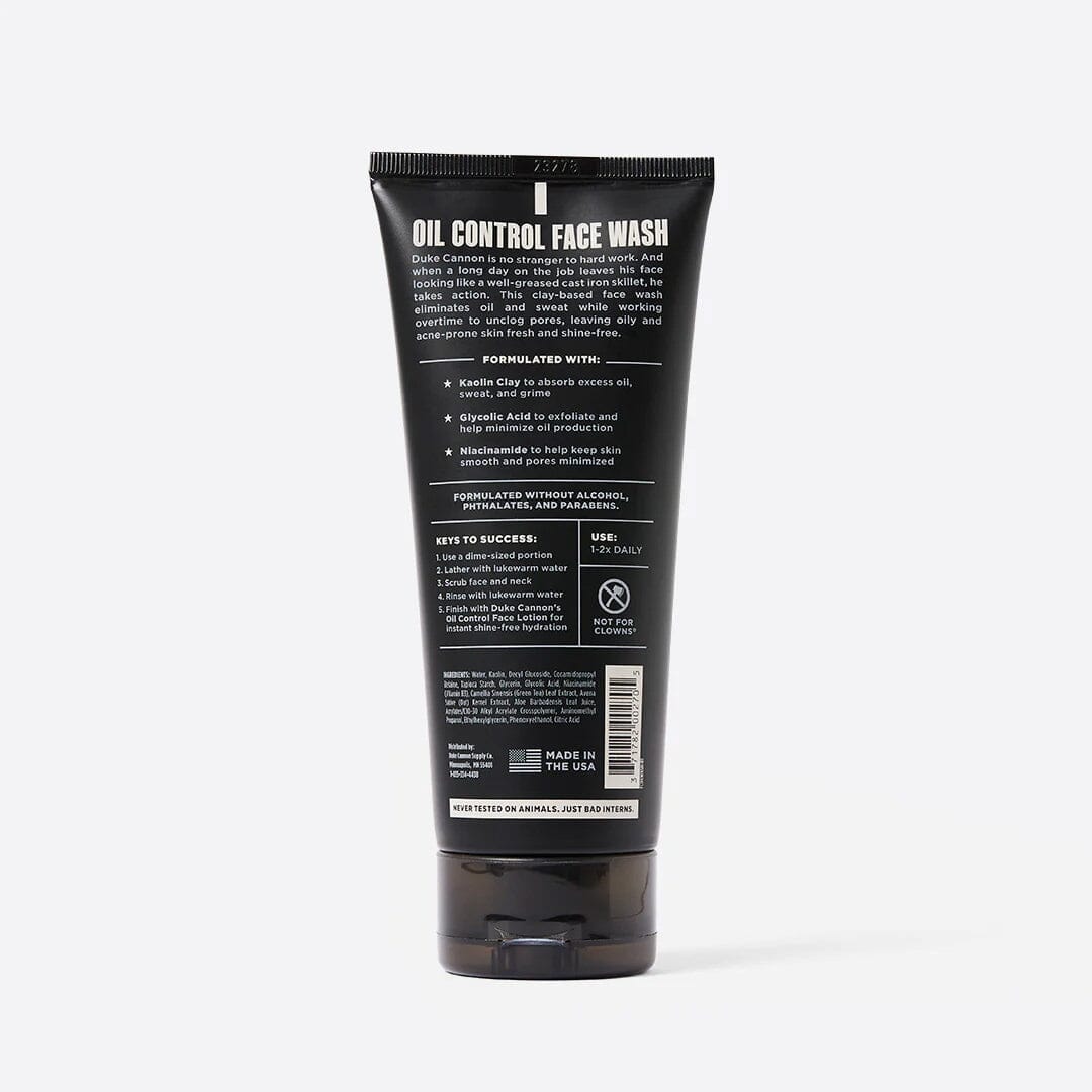 Duke Cannon Supply Co. Oil Control Face Wash Face Wash Duke Cannon Supply Co