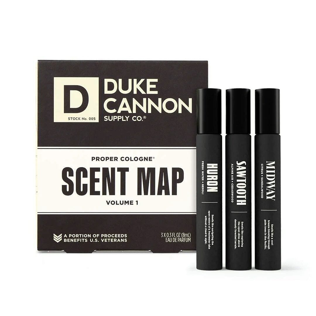 Duke Cannon Supply Co. Proper Cologne® Scent Map Perfume & Cologne Duke Cannon Supply Co
