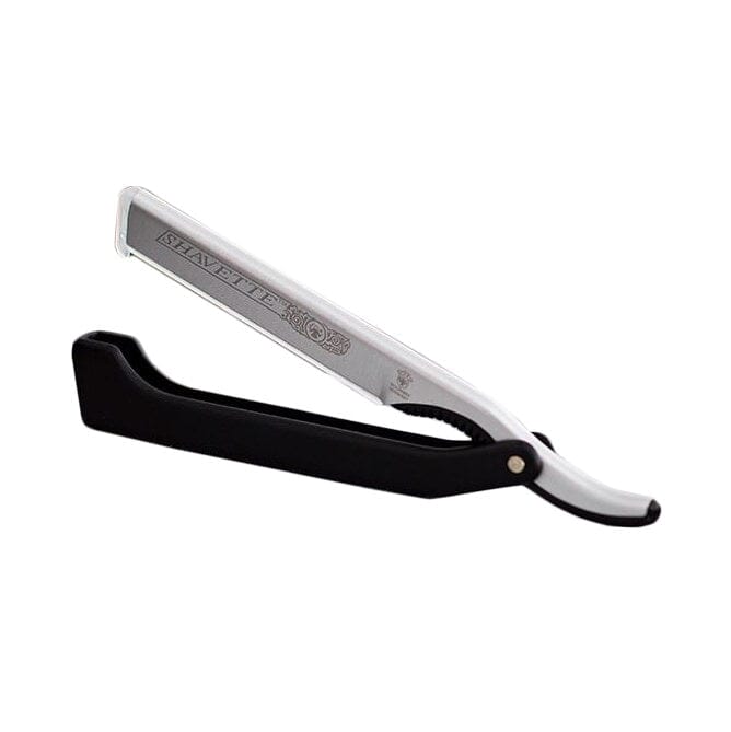 DOVO Shavette, Black Handle Straight Razor DOVO