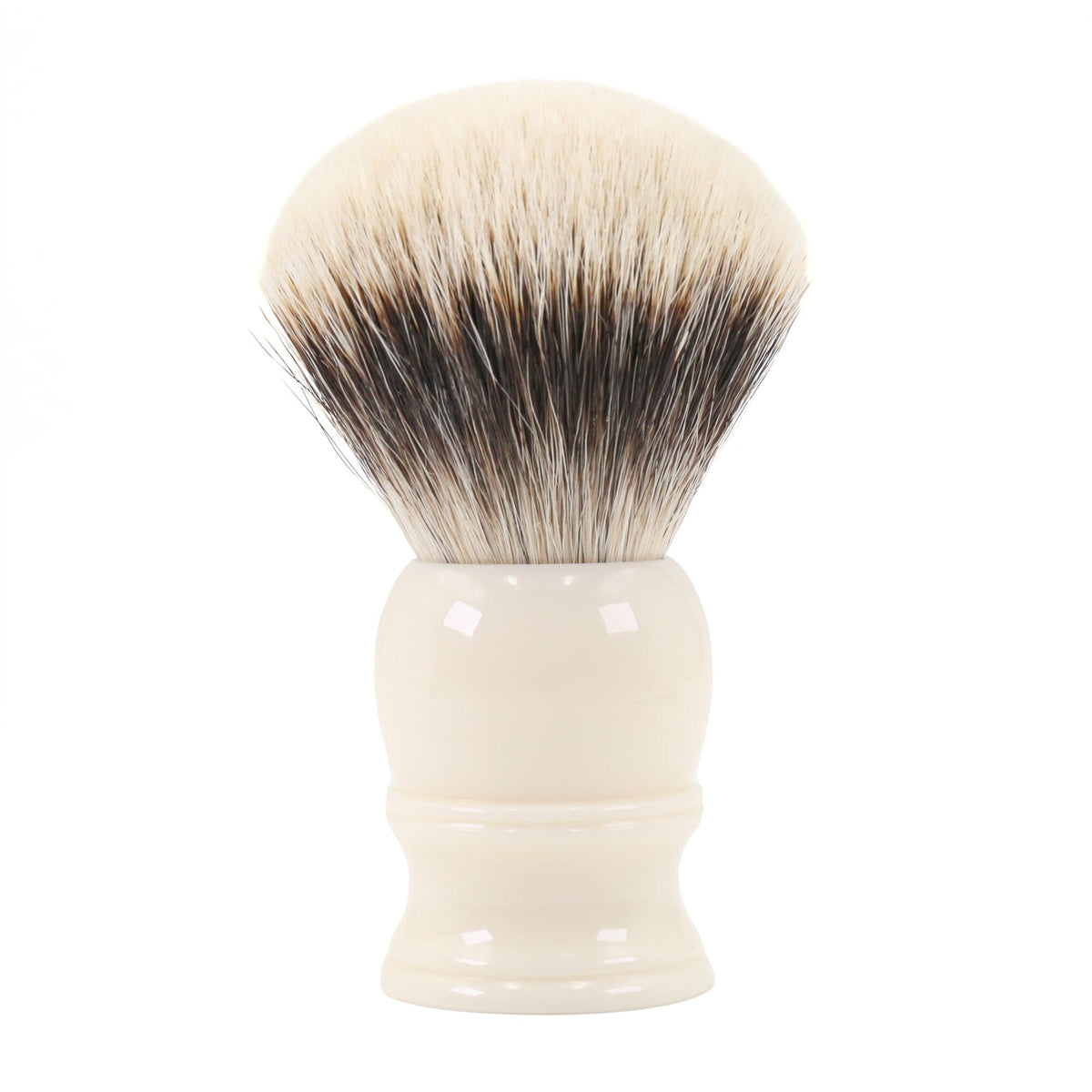 Fendrihan Classic Premium Silvertip Large Shaving Brush, Faux Horn Handle Badger Bristles Shaving Brush Fendrihan