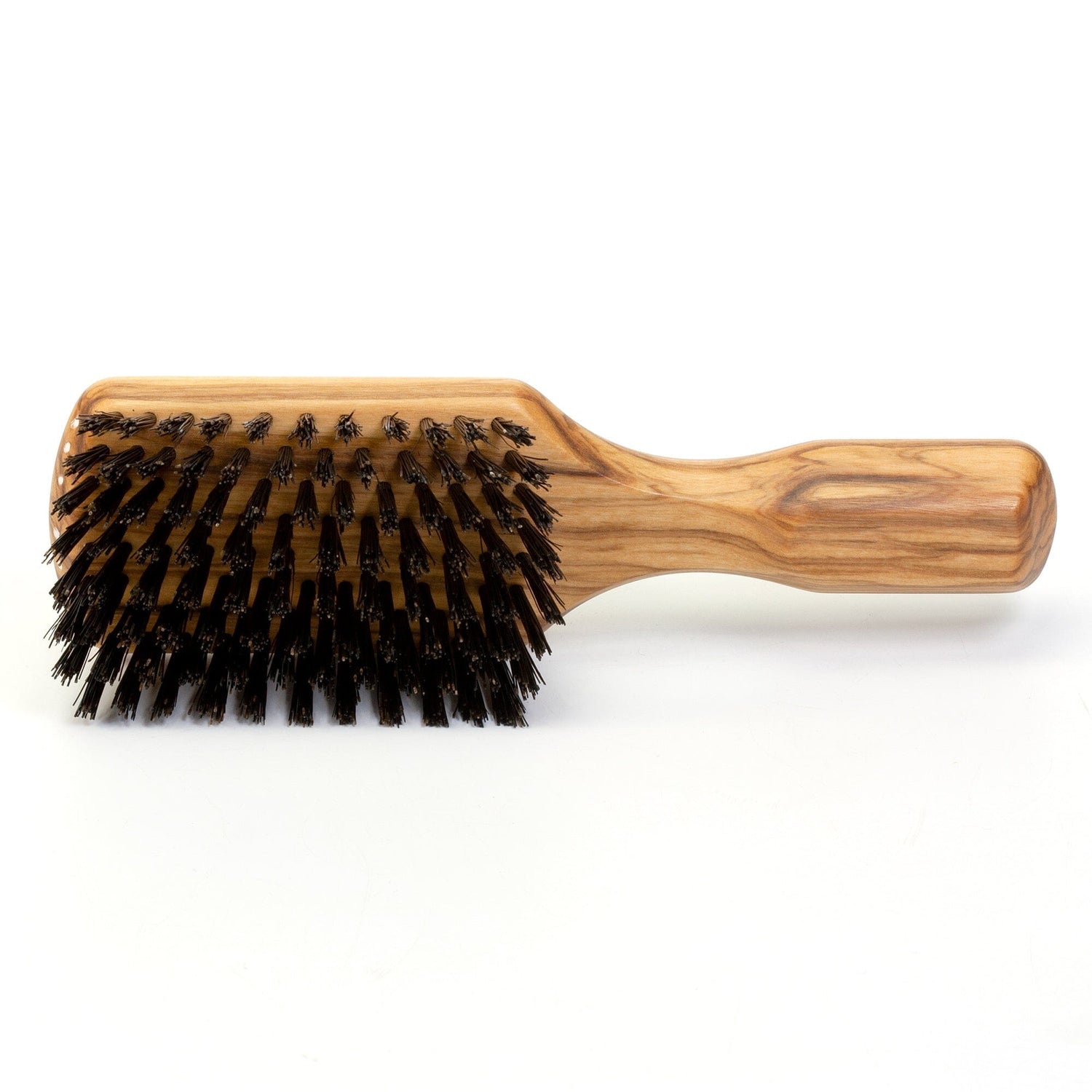 Fendrihan Exclusive Handmade Calcutta Boar Bristle with Olive Wood Handle Brush, Made in Germany Hair Brush Fendrihan