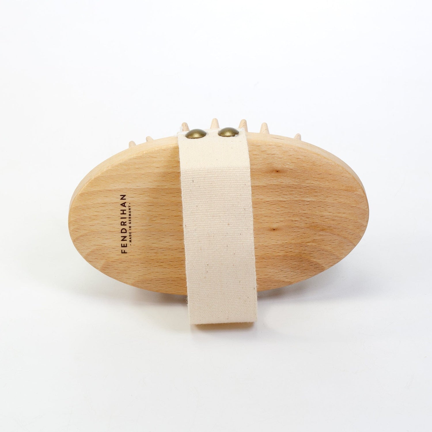 Fendrihan Massage Brush with Wooden Knobs, Made in Germany Bath Brush Fendrihan