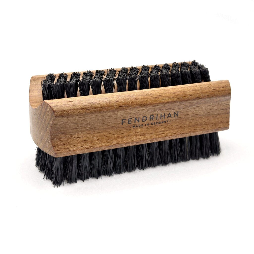 Light or Dark Natural Bristle Ash Wood Nail Brush - Made in Germany Nail Brush Fendrihan