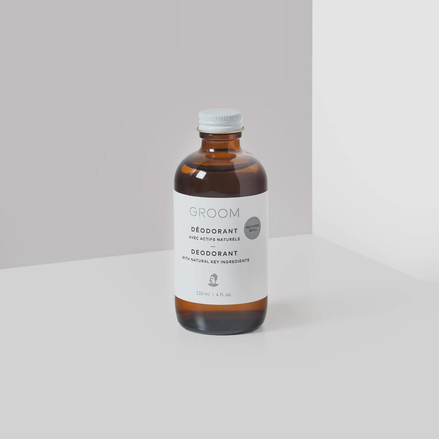 GROOM Refillable Deodorant Spray Deodorant Spray GROOM Refill Bottle