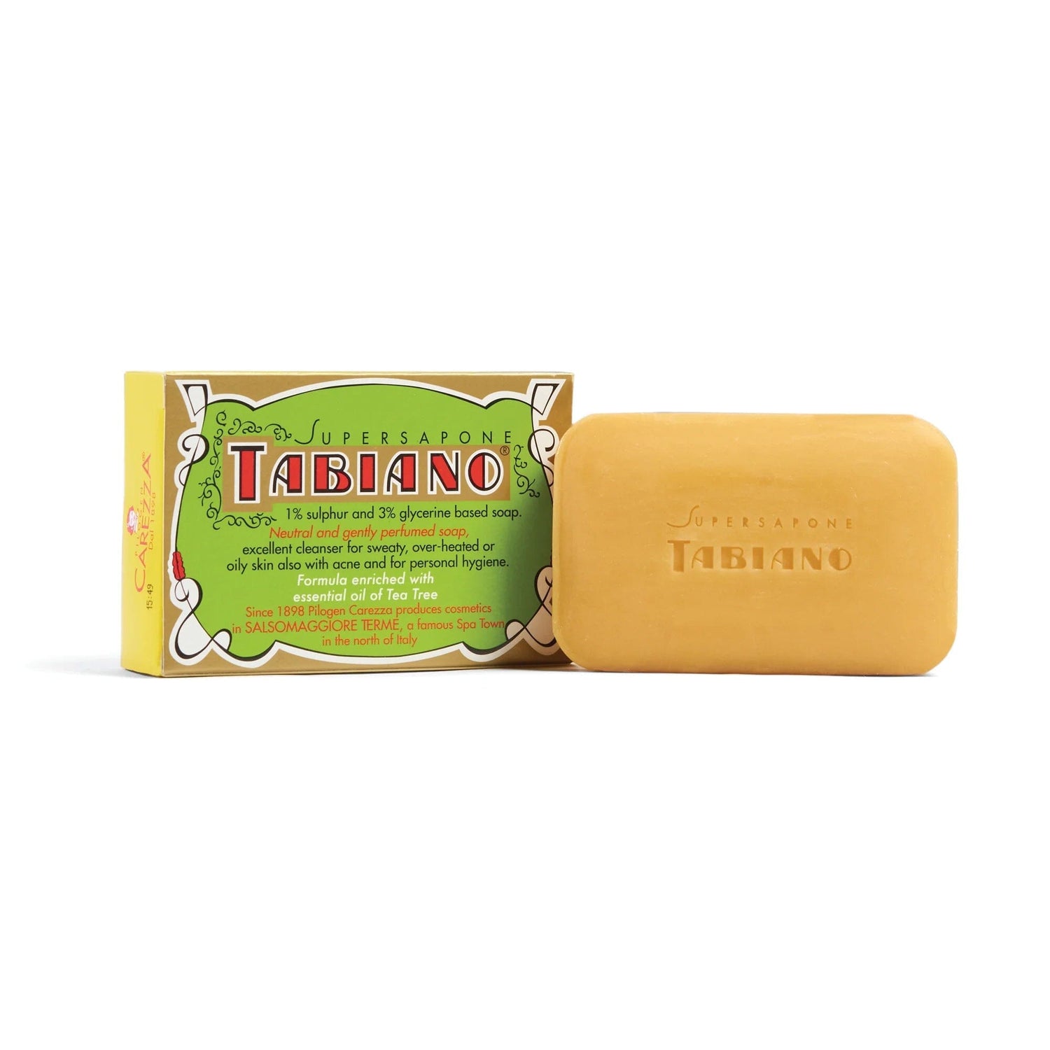 Tabiano Bar Soap with Tea Tree & Sulfur Soap Bar KALA