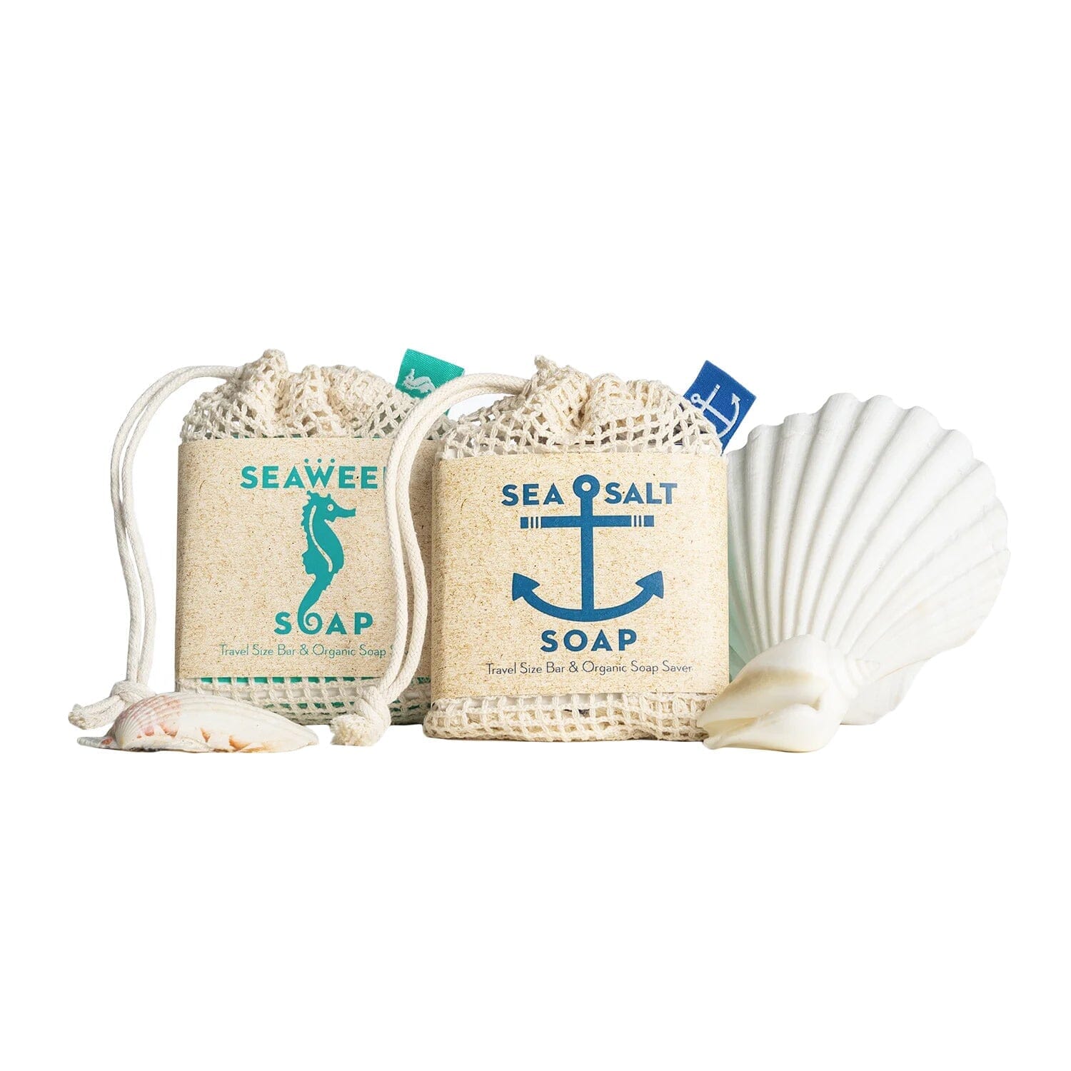 Swedish Dream Seaweed Travel Size Soap & Organic Soap Saver Body Soap Swedish Dream