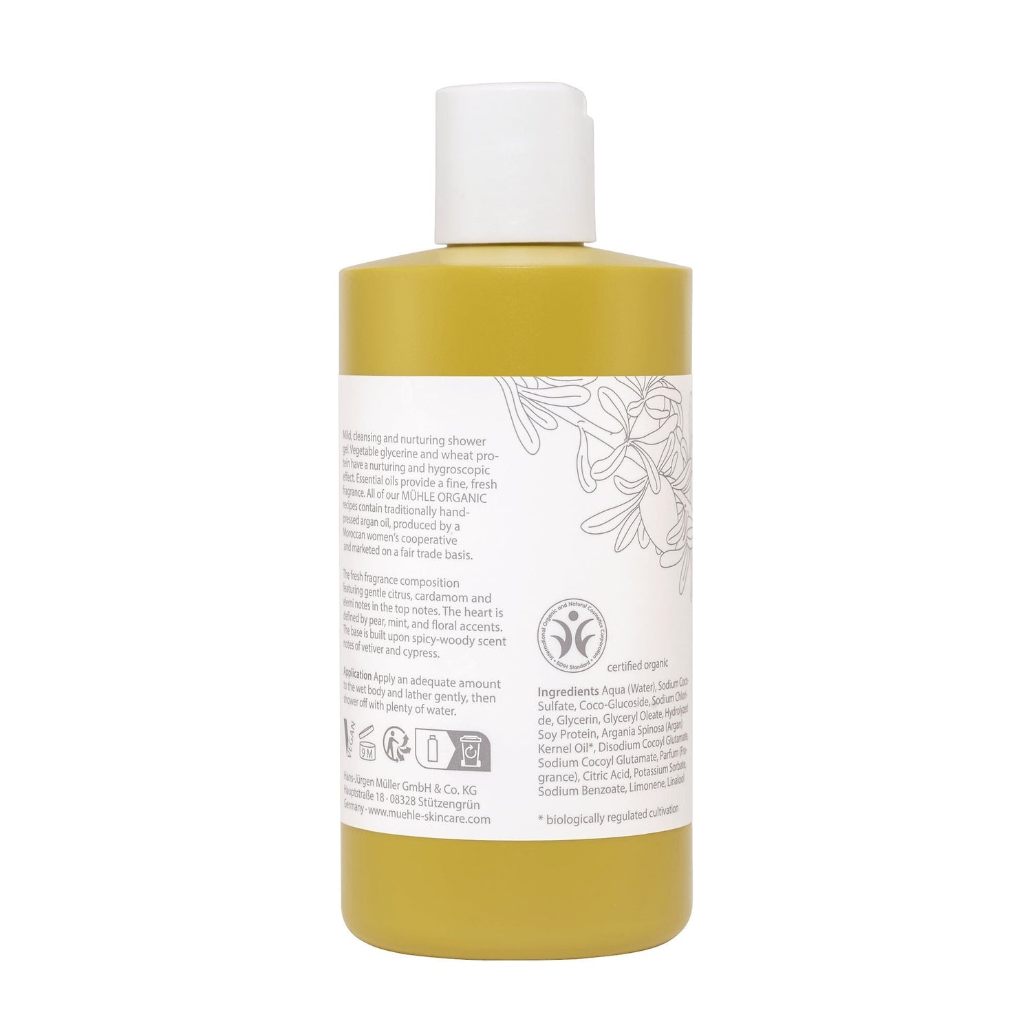 Muhle Organic Shower Gel Men's Grooming Cream Muhle