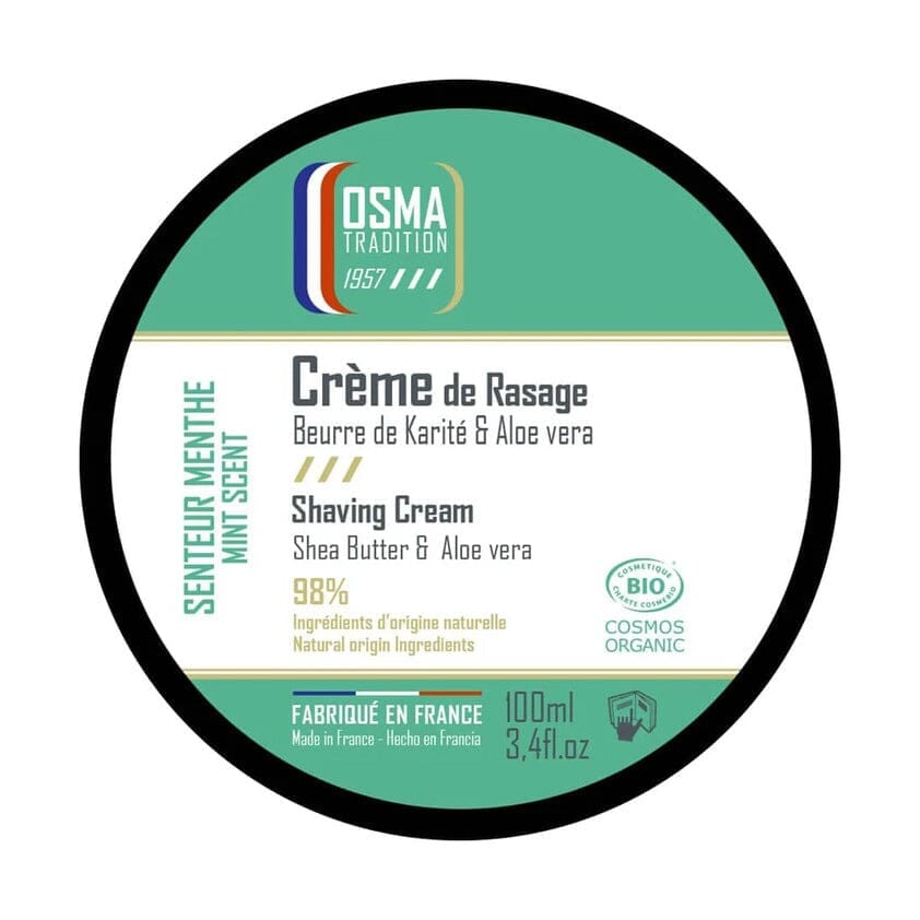 Osma Cosmos Organic Shaving Cream Shaving Cream Laboratoires Osma Mint