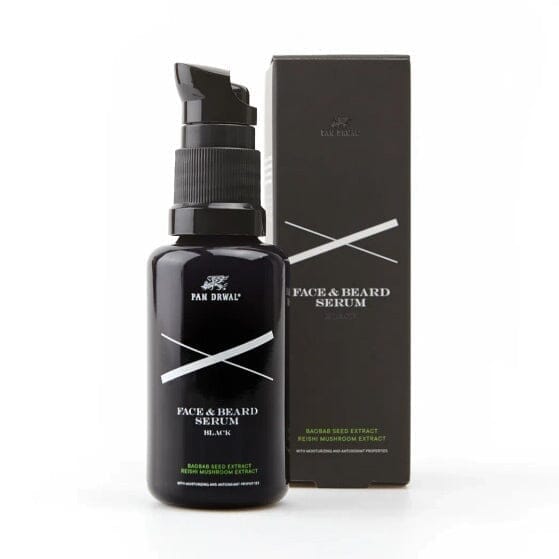 Pan Drwal Face & Beard Serum, Black Label Beard Balm Pan Drwal 30 ml