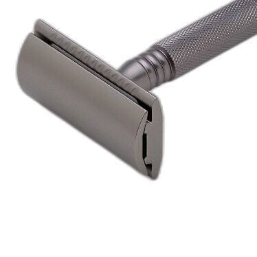 Pearl Shaving SS-01 Double Edge Safety Razor, Graphite Black Safety Razor Pearl Shaving
