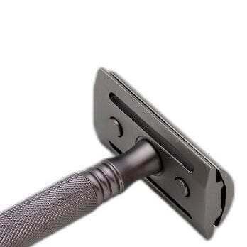 Pearl Shaving SS-01 Double Edge Safety Razor, Graphite Black Safety Razor Pearl Shaving