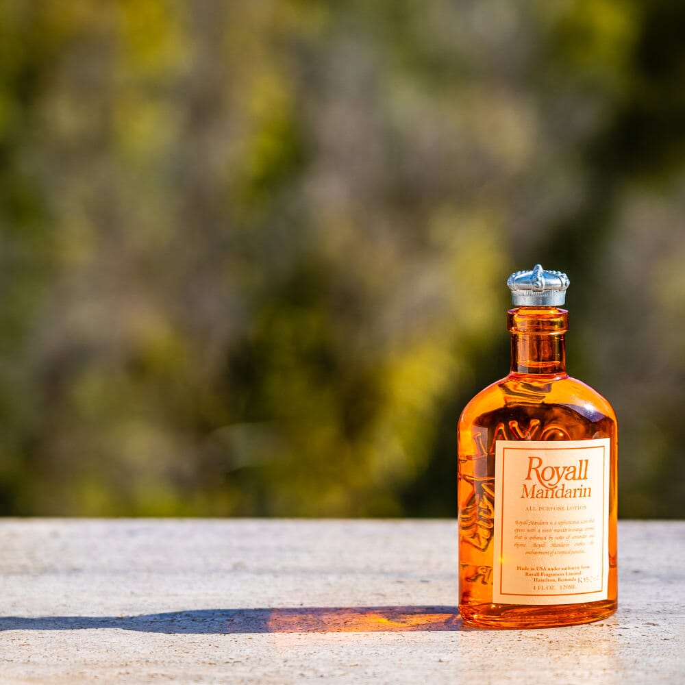 Royall Mandarin All Purpose Lotion, 4 oz Natural Spray Men's Fragrance Royall Lyme Bermuda