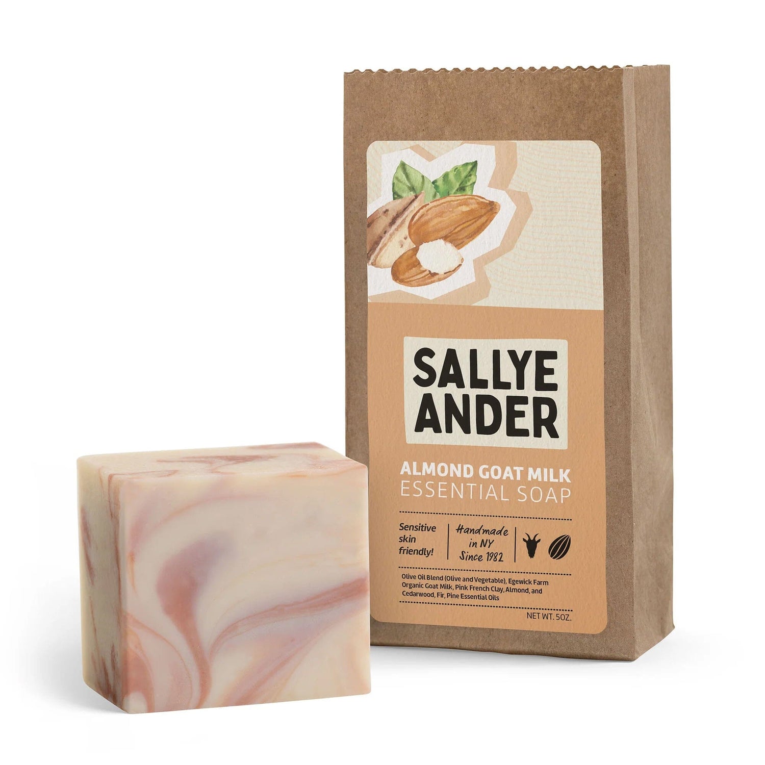 SallyeAnder Essential Soap Bar Body Soap SallyeAnder Almond Goat Milk