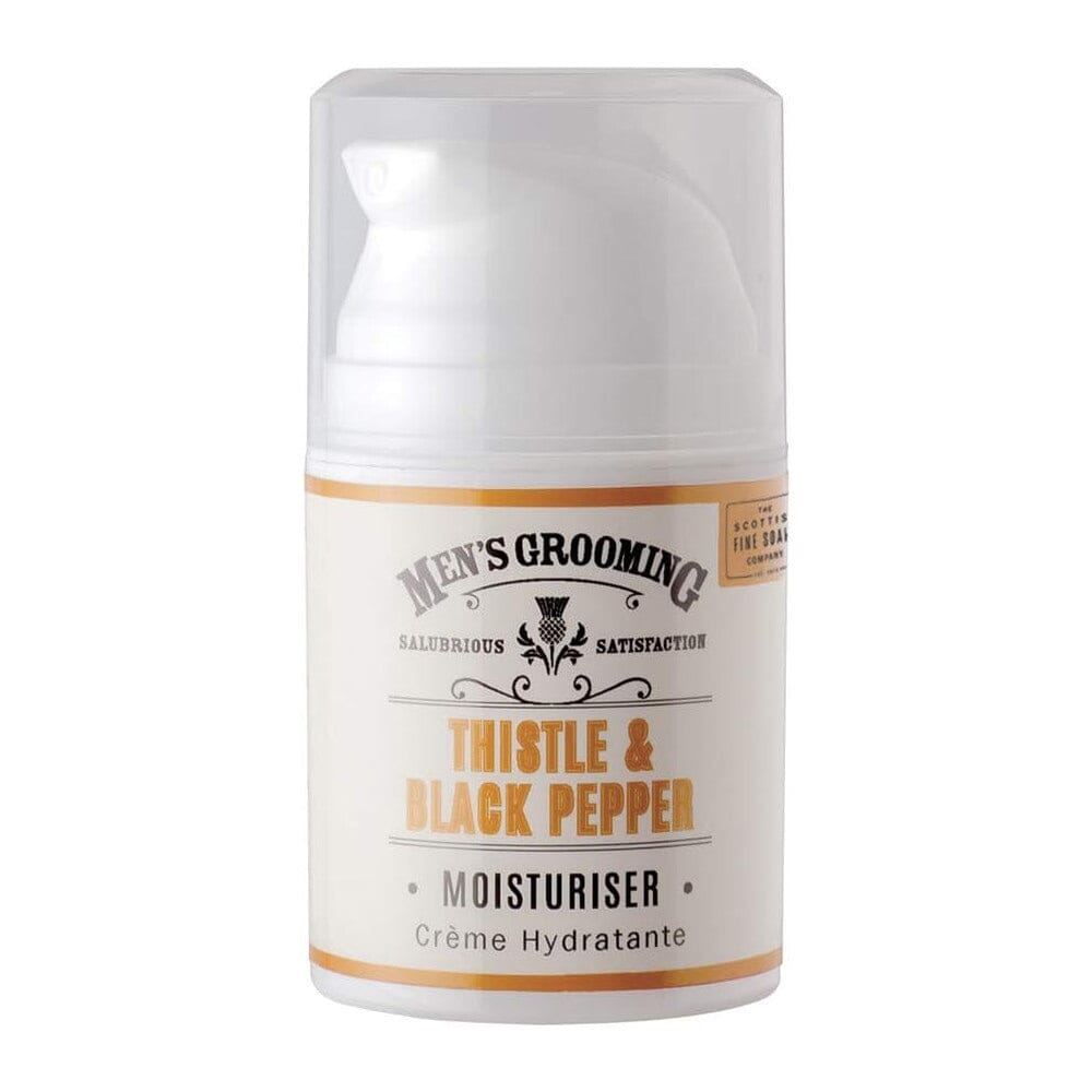 Scottish Fine Soaps Thistle and Black Pepper Moisturizer Facial Care Scottish Fine Soaps 50 ml