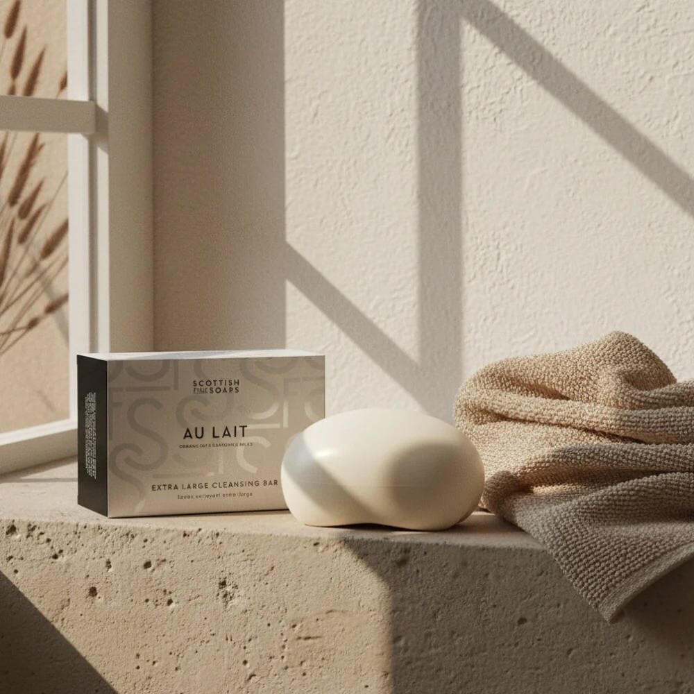 Scottish Fine Soaps Au Lait Cleansing Bar Soap Bar Scottish Fine Soaps 300G