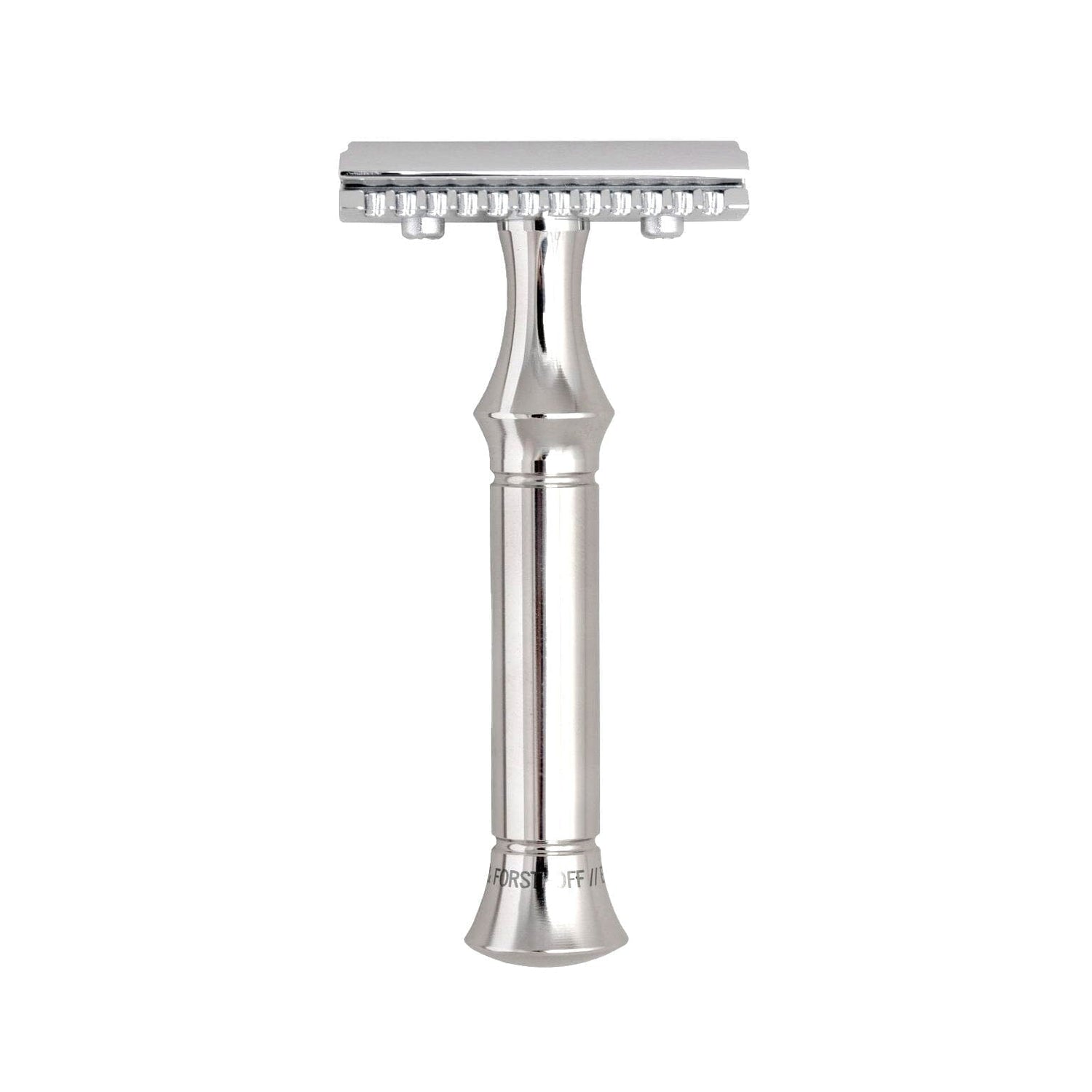 Timor® Giesen & Forsthoff 1920 Open Comb Safety Razor with Short Stainless Steel Handle Double Edge Safety Razor Timor