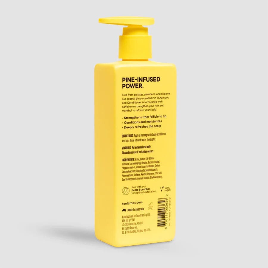 Tooletries 2 in 1 Shampoo & Conditioner Shampoo Tooletries