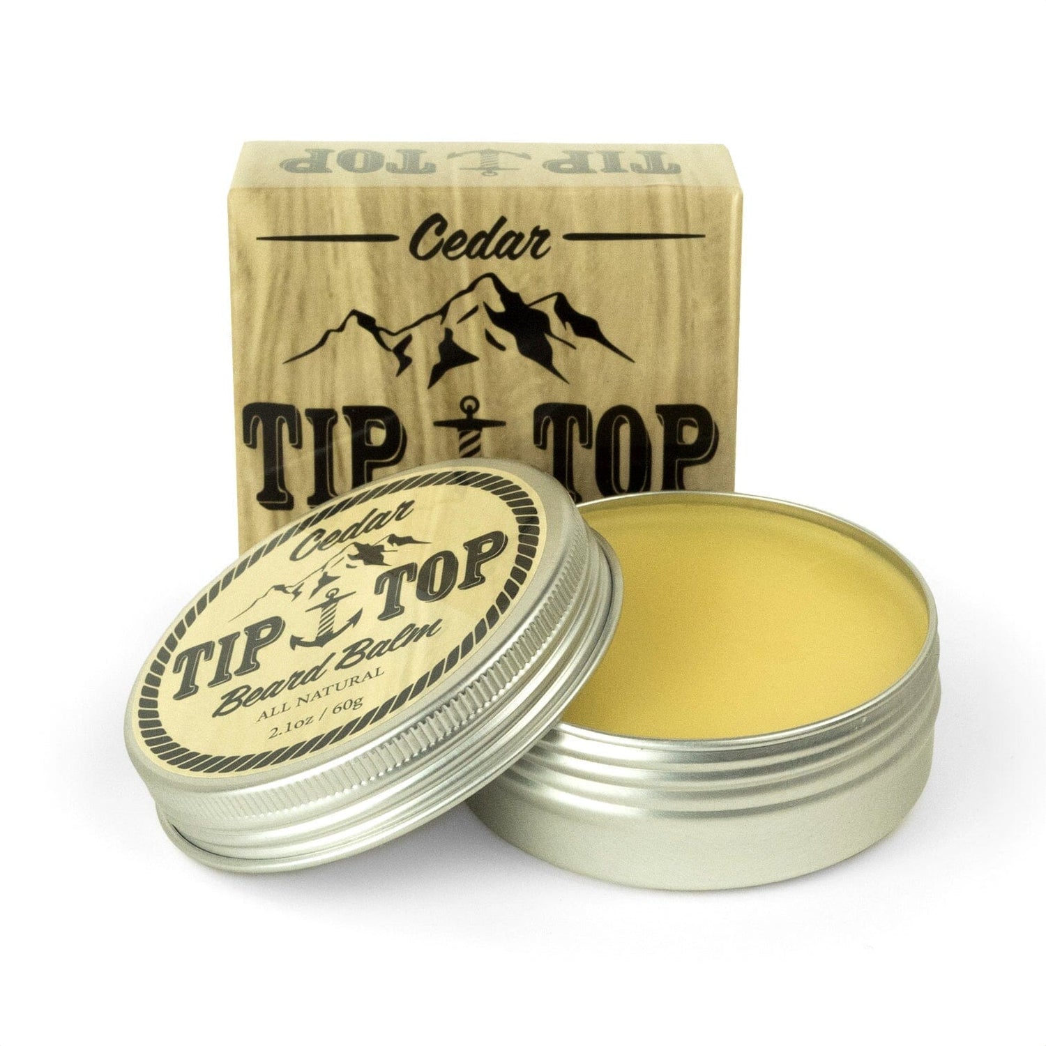 Tip Top Cedar Beard Balm Beard Balm Tip Top