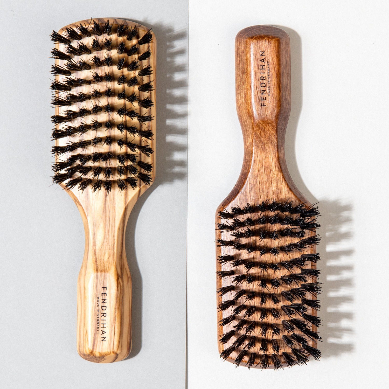 Men's Olivewood Bristle Brush - Made in Germany Hair Brush Fendrihan
