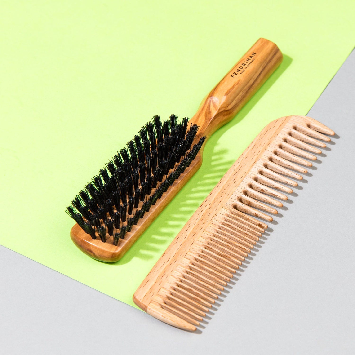 Fendrihan Beech wood Men's Comb with Rounded Teeth - Made in Germany Comb Fendrihan