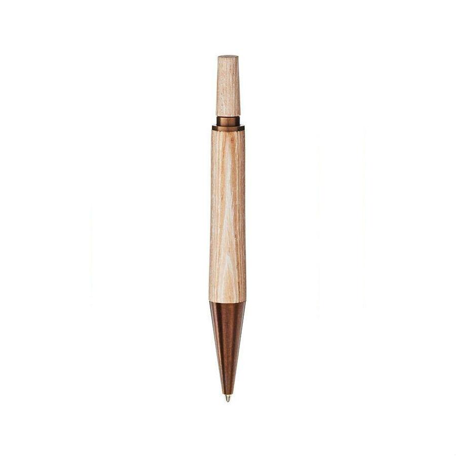 e+m Holzprodukte ‘Pocket Uno’ Wooden Ballpoint Pen Ball Point Pen e+m Holzprodukte Maple/Vintage