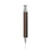 e+m Holzprodukte ‘King’ Wooden Ballpoint Pen Ball Point Pen e+m Holzprodukte Black Oak/Nickel-Plated 