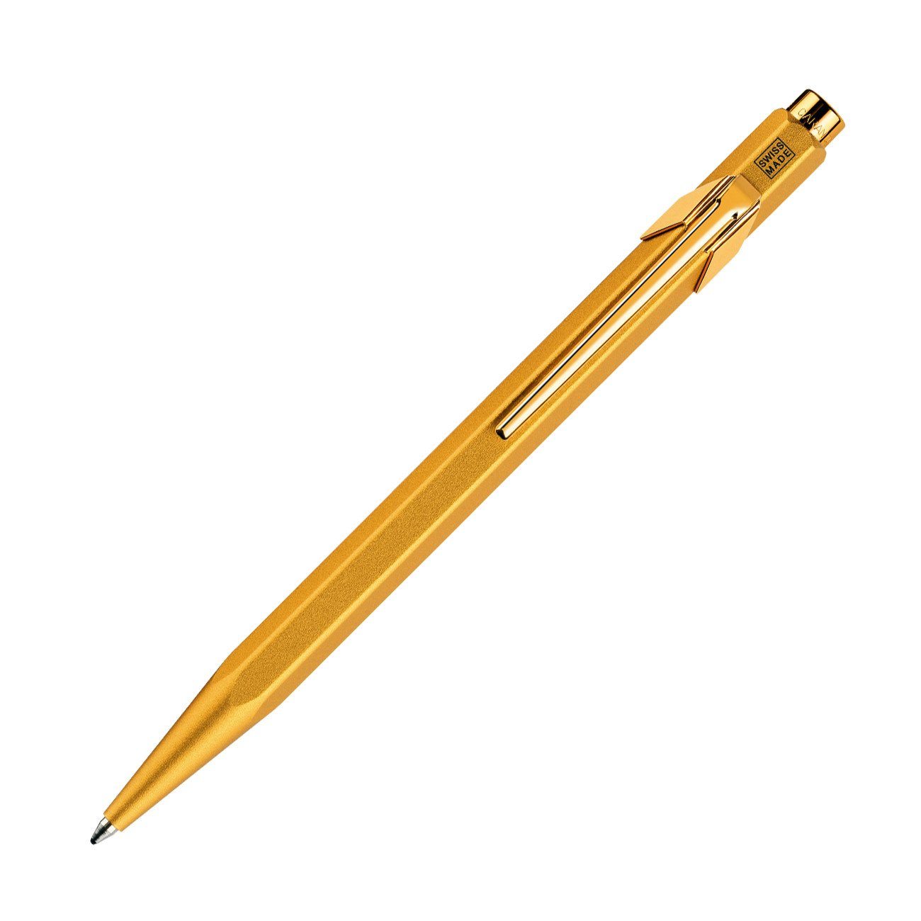 Caran d'Ache Goldbar Ballpoint Pen with Holder Ball Point Pen Caran d'Ache
