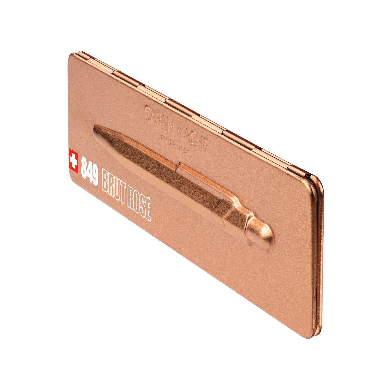 Caran d'Ache Brut Rosé Ballpoint Pen with Holder Ball Point Pen Caran d'Ache