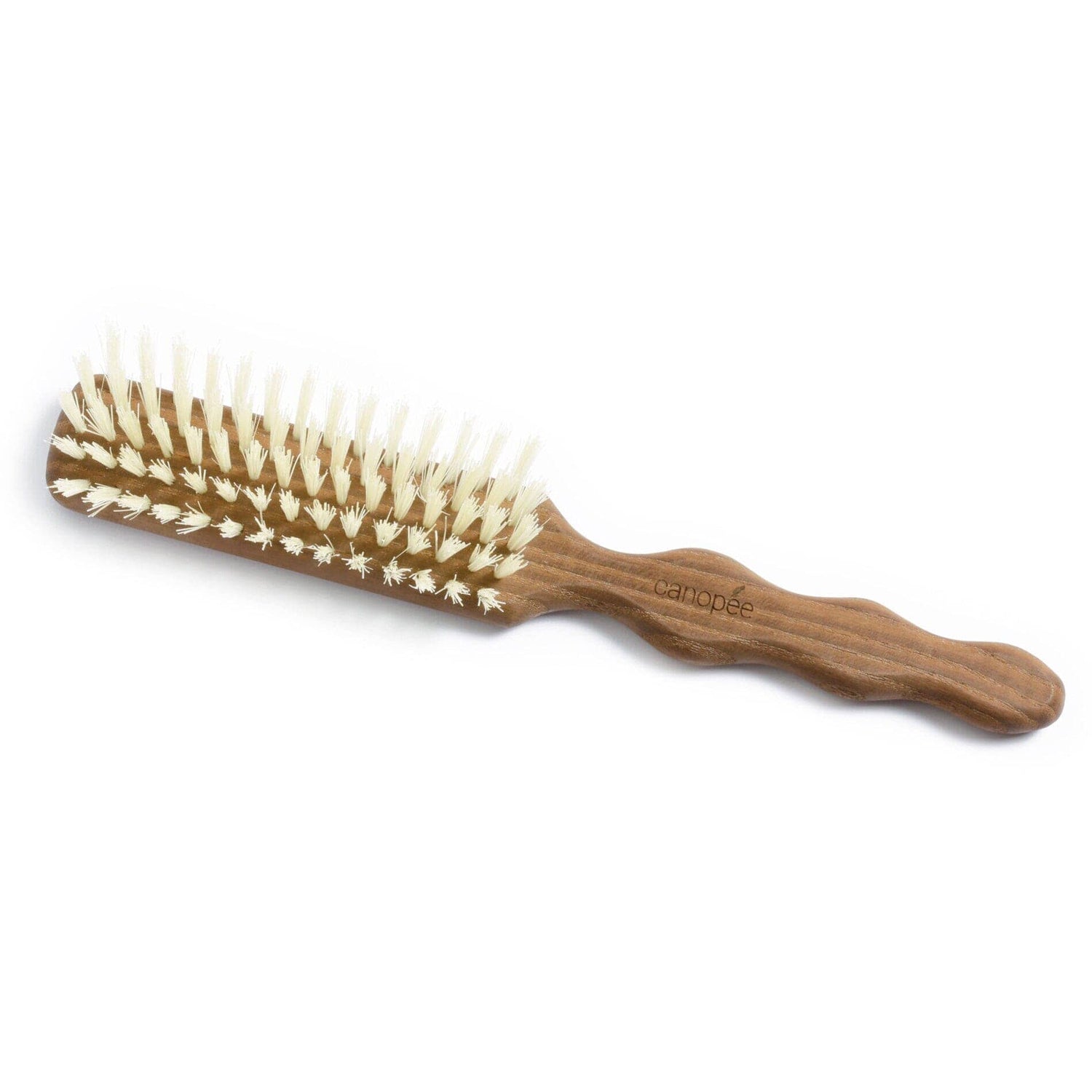 Canopee Flat Hairbrush with White Bristles Hair Brush Altesse