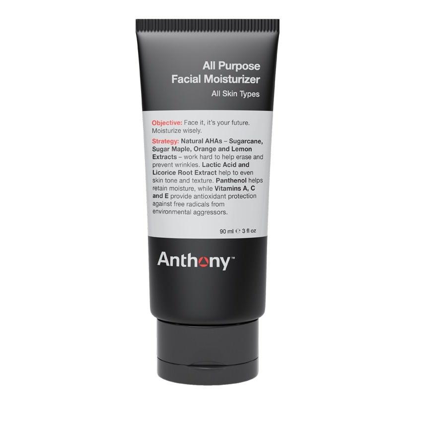 Anthony All Purpose Facial Moisturizer Face Moisturizer and Toner Anthony