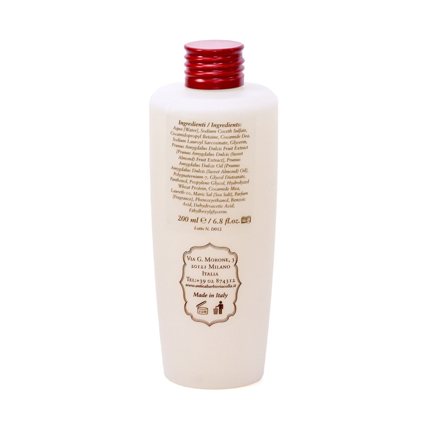 Antica Barbieria Colla Almond Shampoo 200 ml Shampoo Antica Barbieria Colla