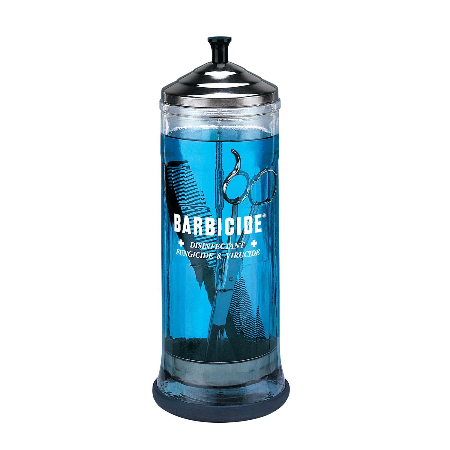 Barbicide® Disinfecting Jar Disinfecting Jar Barbicide Tall Jar