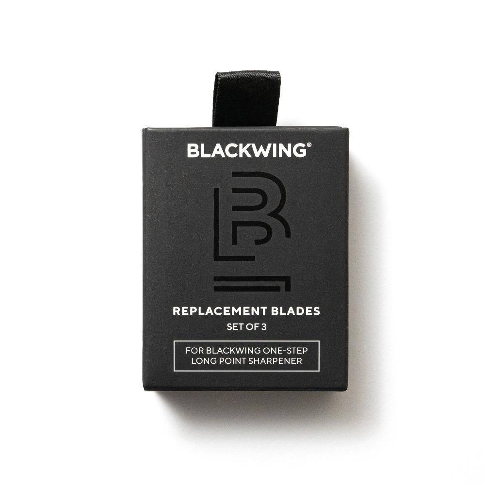 Blackwing One-Step Sharpener Replacement Blades, Set of 3 Pencil Blackwing