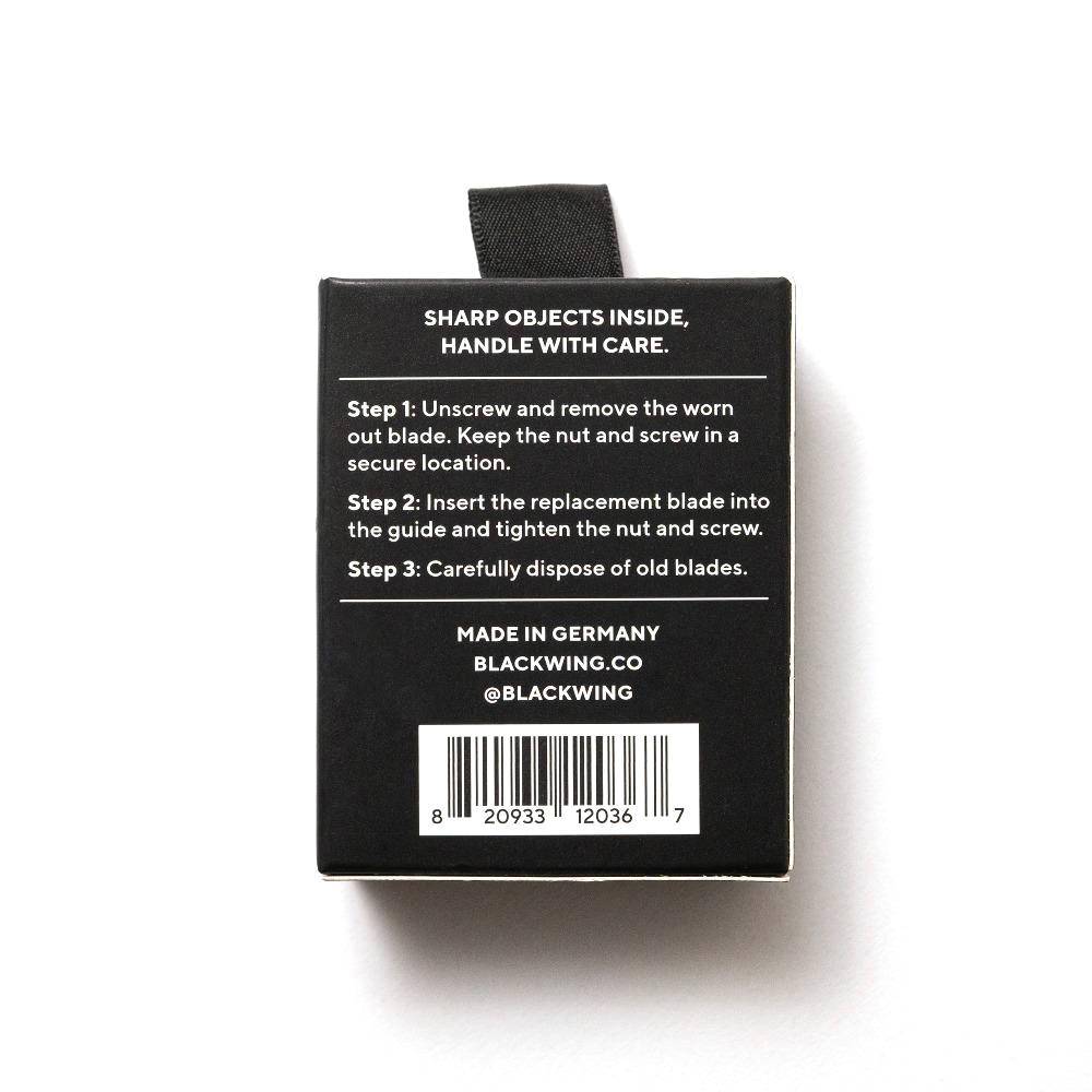 Blackwing One-Step Sharpener Replacement Blades, Set of 3 Pencil Blackwing