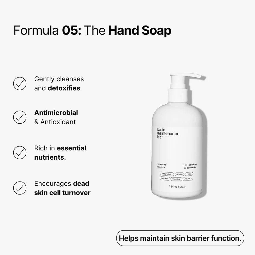 Basic Maintenance Lab™ The Hand Soap Liquid Soap Basic Maintenance Lab™
