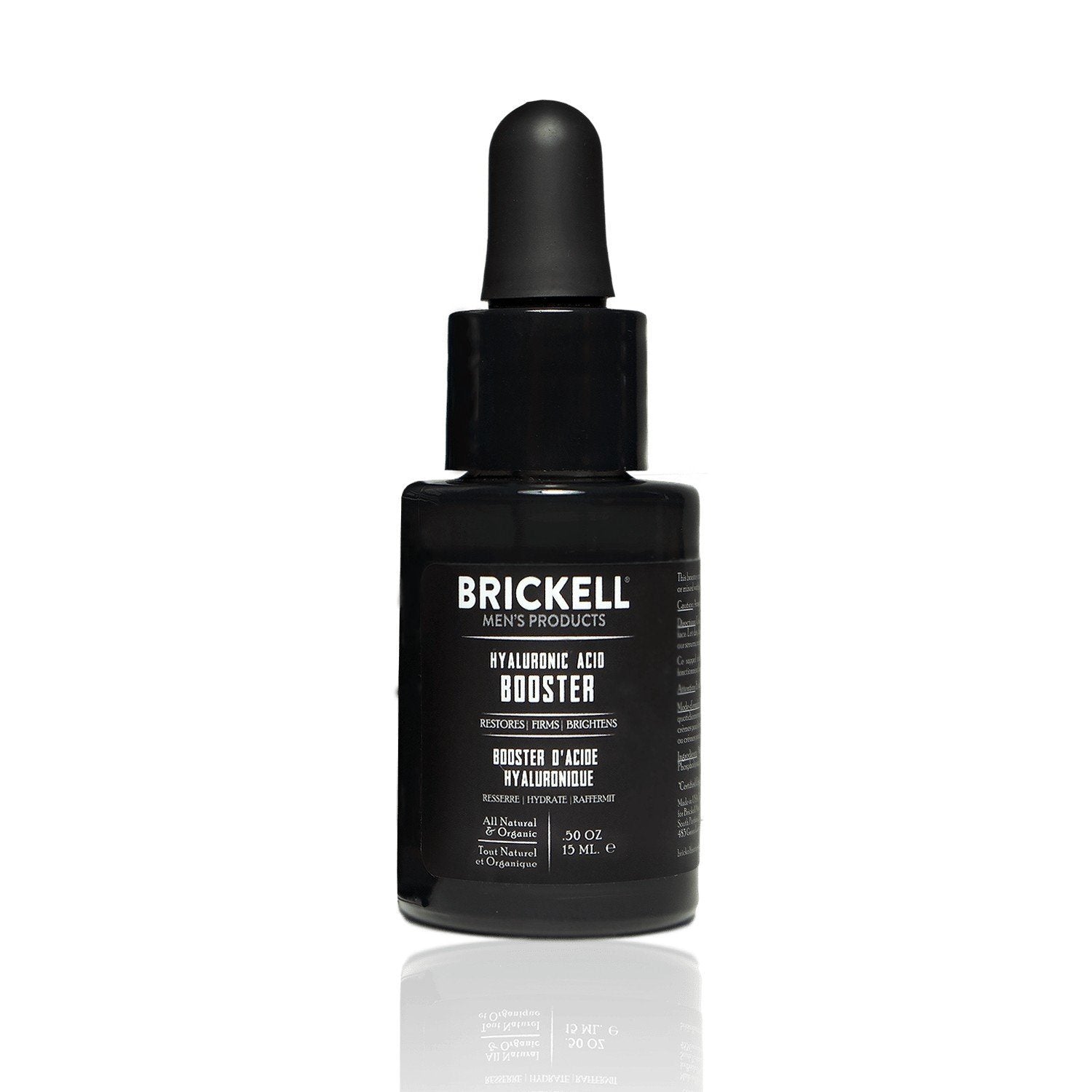 Brickell Hyaluronic Acid Booster for Men Face Moisturizer and Toner Brickell