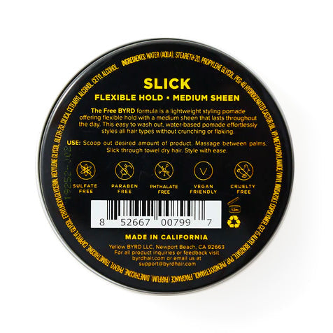 BYRD Slick Pomade Hair Pomade BYRD