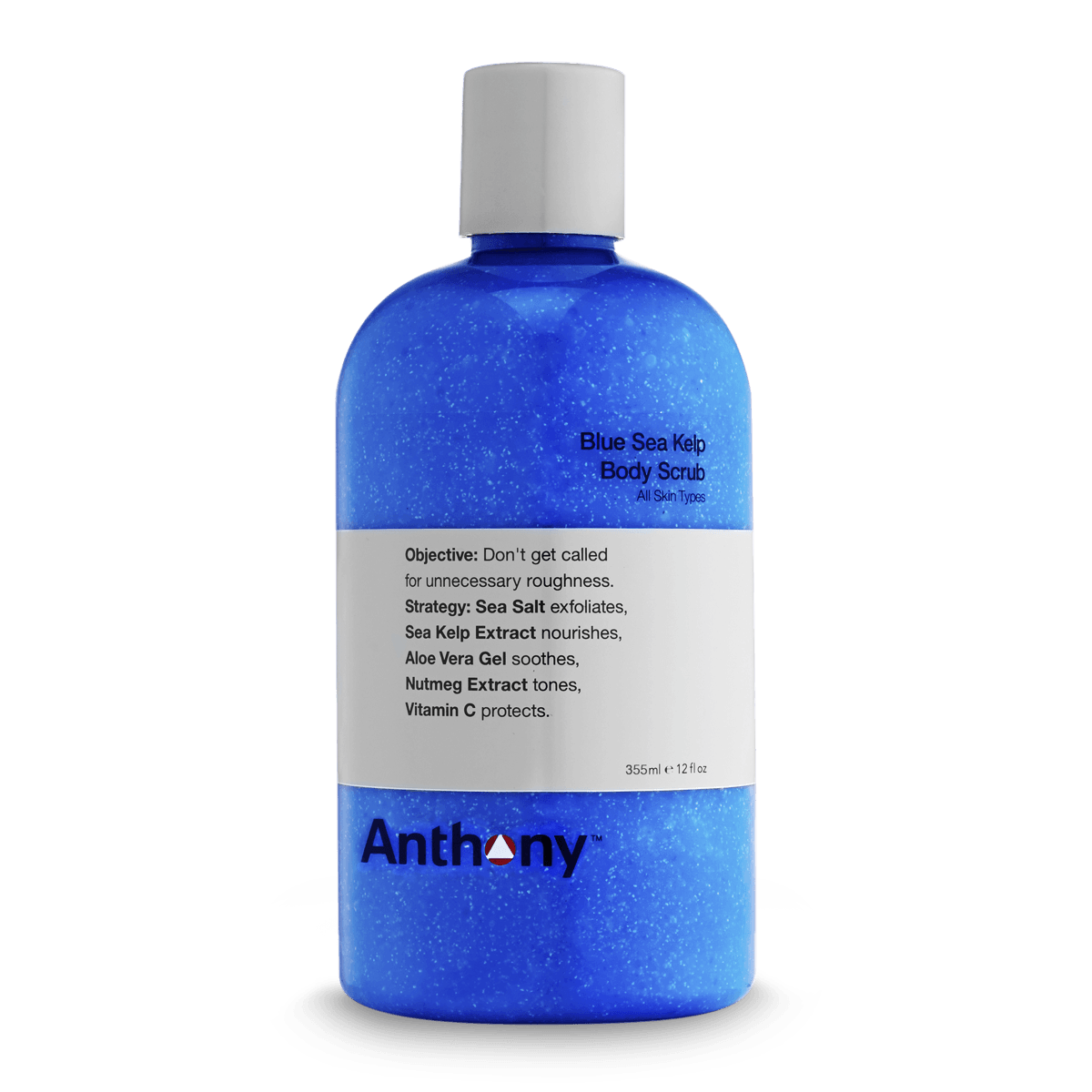Anthony Blue Sea Kelp Body Scrub Men's Grooming Cream Anthony