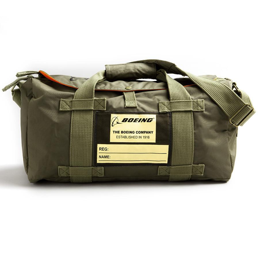 Red Canoe Boeing Nylon Stow Bag Leather Bag Red Canoe