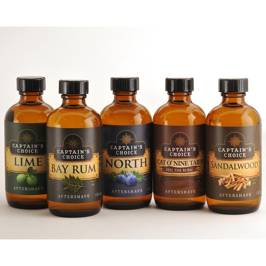Captain's Choice Bay Rum Aftershave Aftershave Splash Captain's Choice